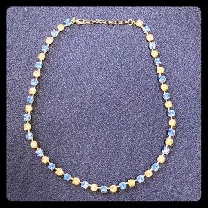 Necklace Blue and Gold Sparkles & Shines💕